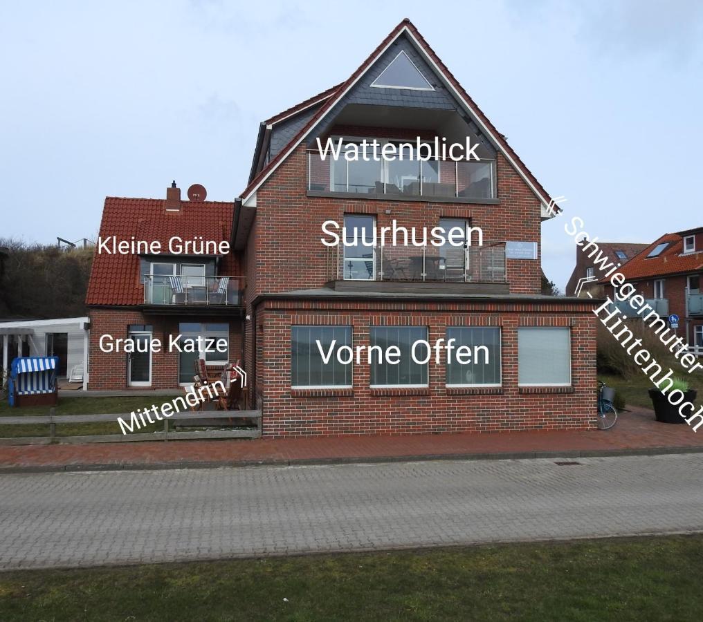 Apartamento Haus Ohne Namen Juist Exterior foto